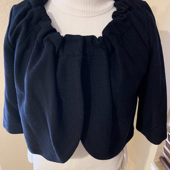 Simply Vera Vera Wang Cropped Lined Jacket - Picture 6 of 8